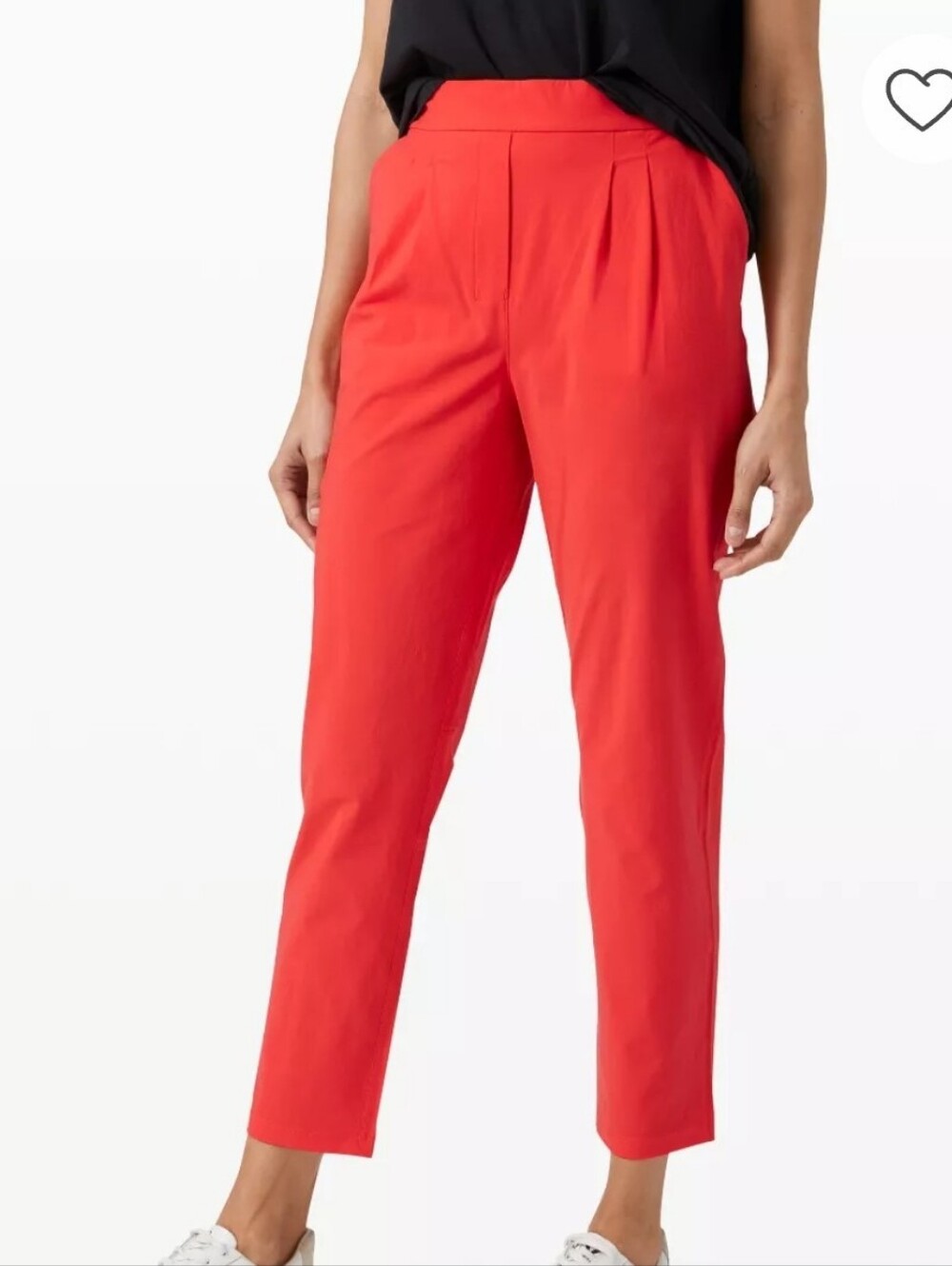 Lululemon Your True Trouser Pants in Carnation Red, Size 6